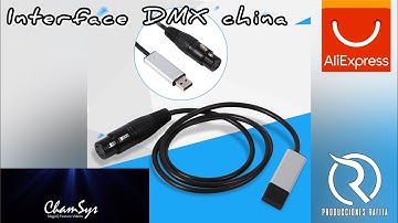 Configurar Interface Dmx de Aliexpress con MagicQ PC Chamsys