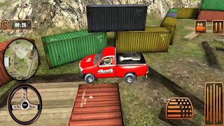 4x4 Pickup Cargo Truck Sim #445 - Offroad Pickup Cargo Truck Driving 2025 #pickupcar #picktruck screenshot 3