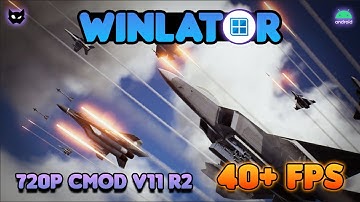 ACE COMBAT 7: SKIES UNKNOWN with AMAZING PERFORMANCE 🔥on Winlator GLIBC 7.1.3 Cmod v11 R2