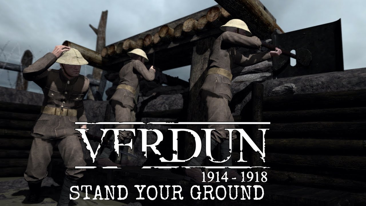 Stand your ground Verdun Squad Defence US Marines YouTube