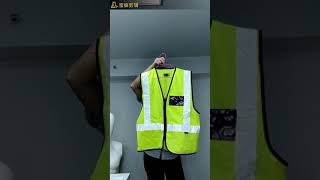 Leaf #reflective vest #