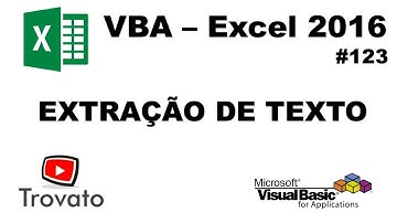 #123 - Excel VBA - Extração de textos avançada (Tira dúvidas)