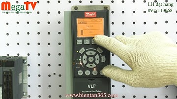 Biến tần Danfoss FC302 Copy và Save thông số từ Biến tần cũ sang Biến tần mới