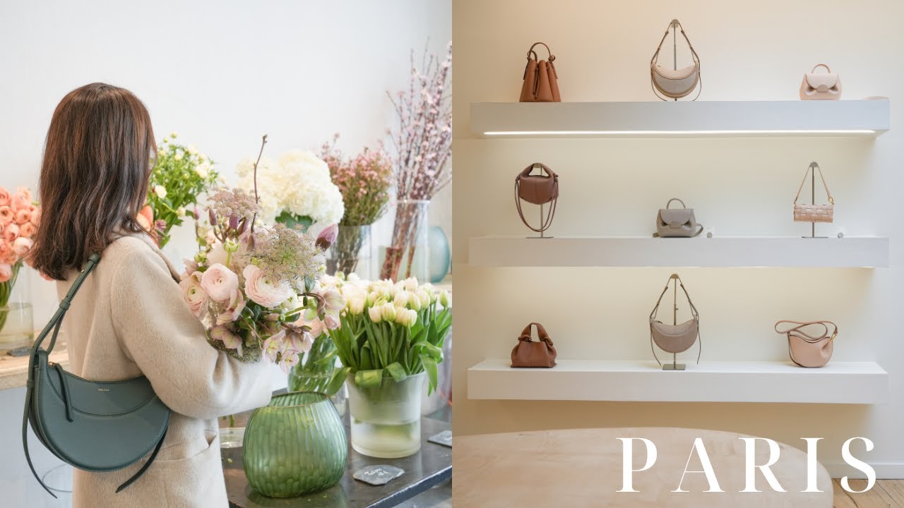 Как составить букет от парижского флориста. Я отправилась в Polène, чтобы увидеть новые сумки.