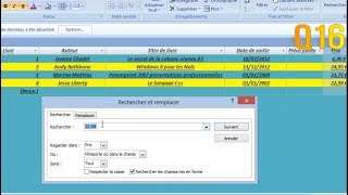 بعض تمارين عن برنامج access 2007 أكسس TPN°02 screenshot 1