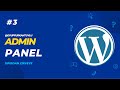 WordPress Eğitimi  Admin Panel - WordPress Bootcamp