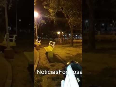 Plaza San Martín de Formosa: Hamaca que se mueve sola