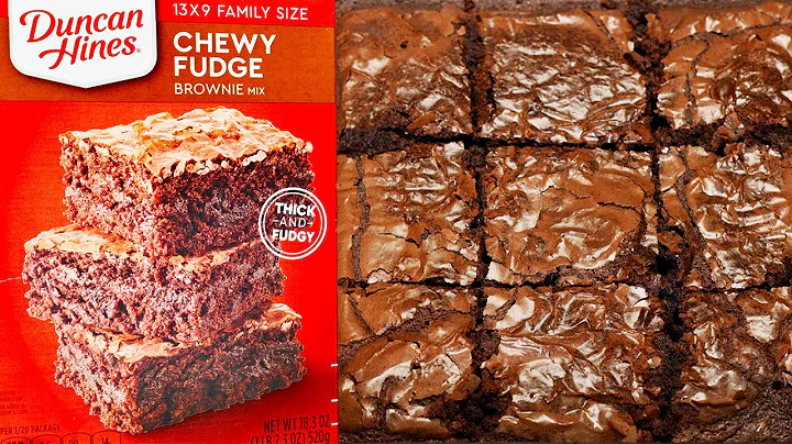 How To Make: Duncan Hines Fudge Brownies