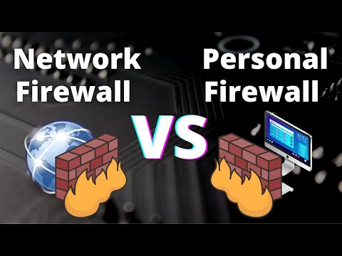 Firewalls Tutorial #2 - Network Firewall vs Personal Firewall