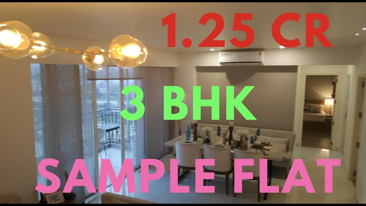 Godrej Aria 101 🛏️ 1.25 cr 🗝 3 BHK (2289 sq ft) Sample Flat || Ready-to-move Apartments in Gurgaon