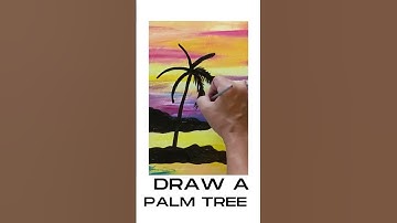 draw a Palm tree - Sample from full video