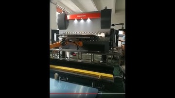 CNC Press Brake Bending Automation Solution for Sheet Metal Processing