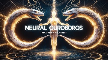 Neural Ouroboros | Recursive Ego Reset & Harmonic Rebirth | 60 Min Binaural + Isochronic Grid