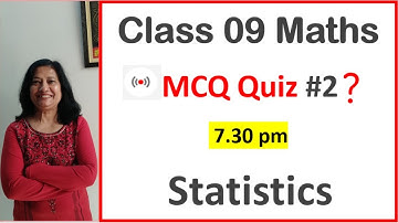 MCQ of Statistics Class 9 | Quiz#2 | statistics mcq class 9 | class 9 maths ch 14