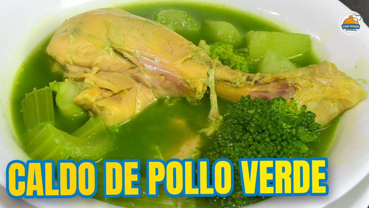 Caldo de pollo super nutritivo, | Chef Roger Oficial