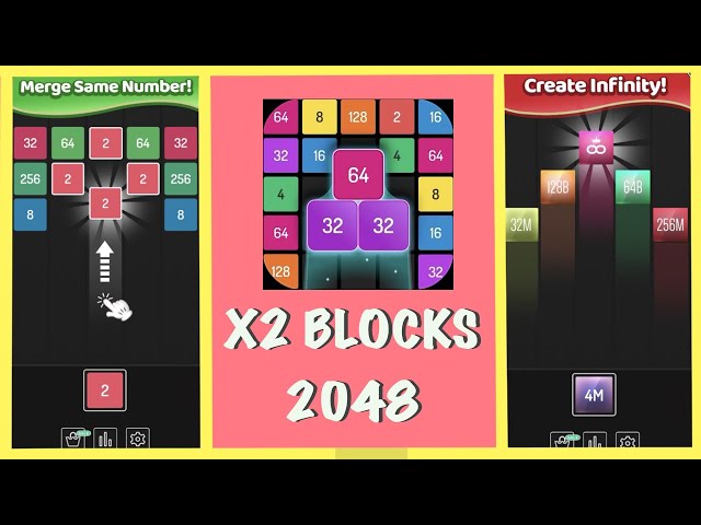 X2 BLOCKS MATCH free online game on