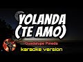 Yolanda - Guadalupe Pineda (karaoke version)