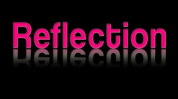 Text Reflection Effect in Photoshop | Photoshop Tutorial