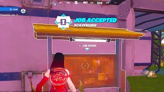 How to Accept Job from Job Board in Fortnite Battle Royale