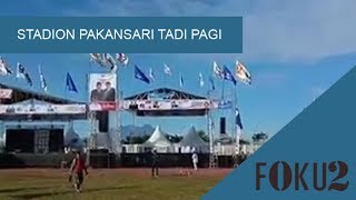 LOKASI KAMPANYE PRABOWO DI STADION PAKANSARI BOGOR, VIDEO DIAMBIL PUKUL 08.00 WIB LOKASI KAMPANYE PRABOWO DI STADION PAKANSARI BOGOR, VIDEO DIAMBIL PUKUL 08.00 WIB