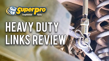 SuperPro Quick Release Sway Bar Links Installed on Nissan Patrol - TRC4304 & TRC4307