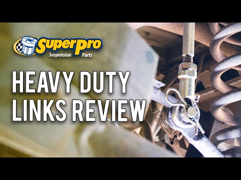 SuperPro Quick Release Sway Bar Links Installed on Nissan Patrol - TRC4304 & TRC4307