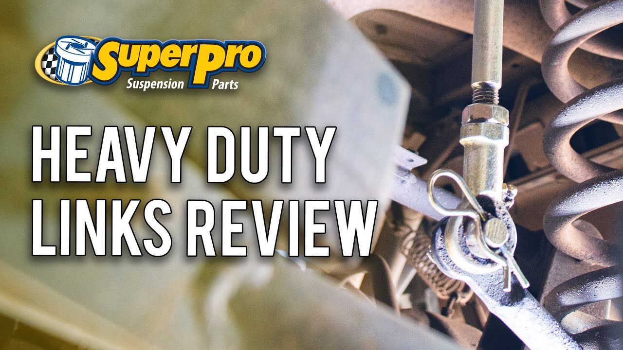 SuperPro Quick Release Sway Bar Links Installed on Nissan Patrol