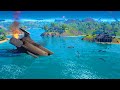 Fortnite Daily Bugle Blimp Crashed into Water (Map Update)