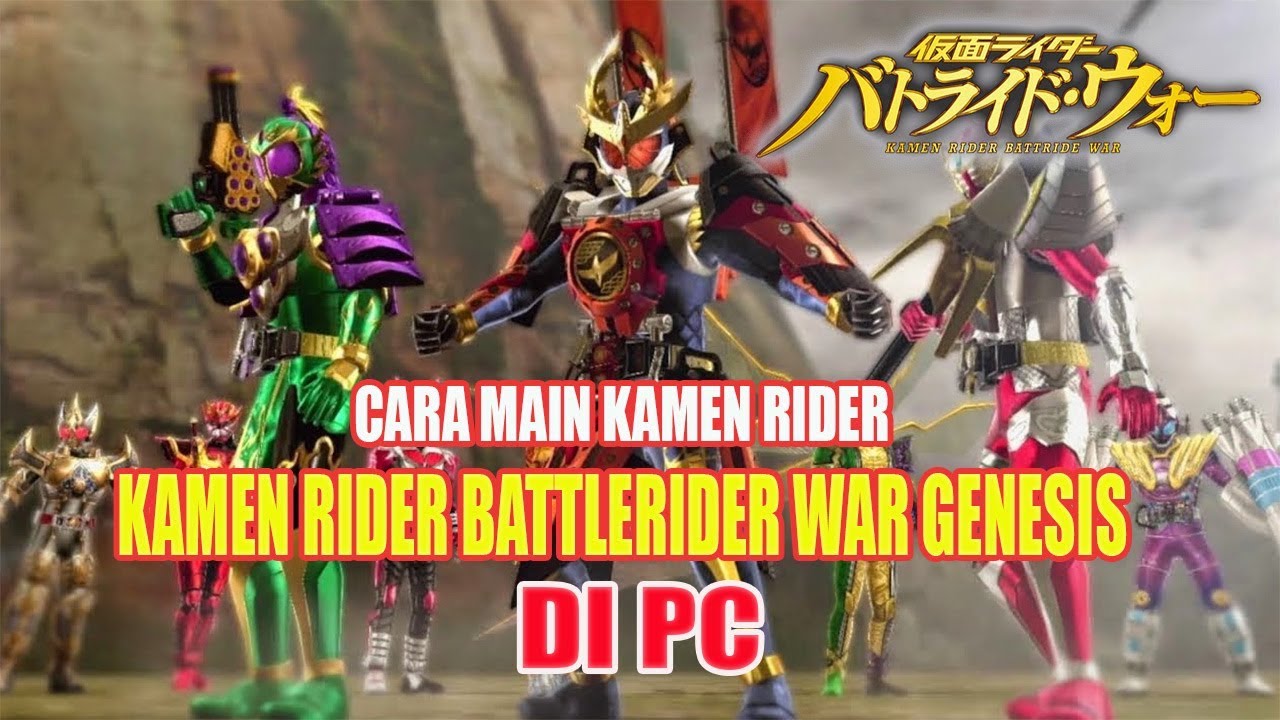 Cara Main Kamen Rider Battlerider War Genesis di Emulator PC - YouTube