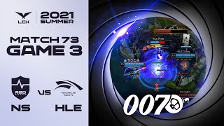 007빠..콰아아앙아앙 | 농심 vs. 한화생명 게임 하이라이트 | 08.01 | 2021 LCK 서머 스플릿