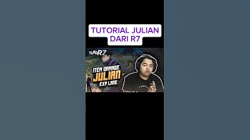 TUTOR R7 JULIAN EXPLANE DAMAGE #r7 #rrq #julian #mobilelegends #mlbb #shorts