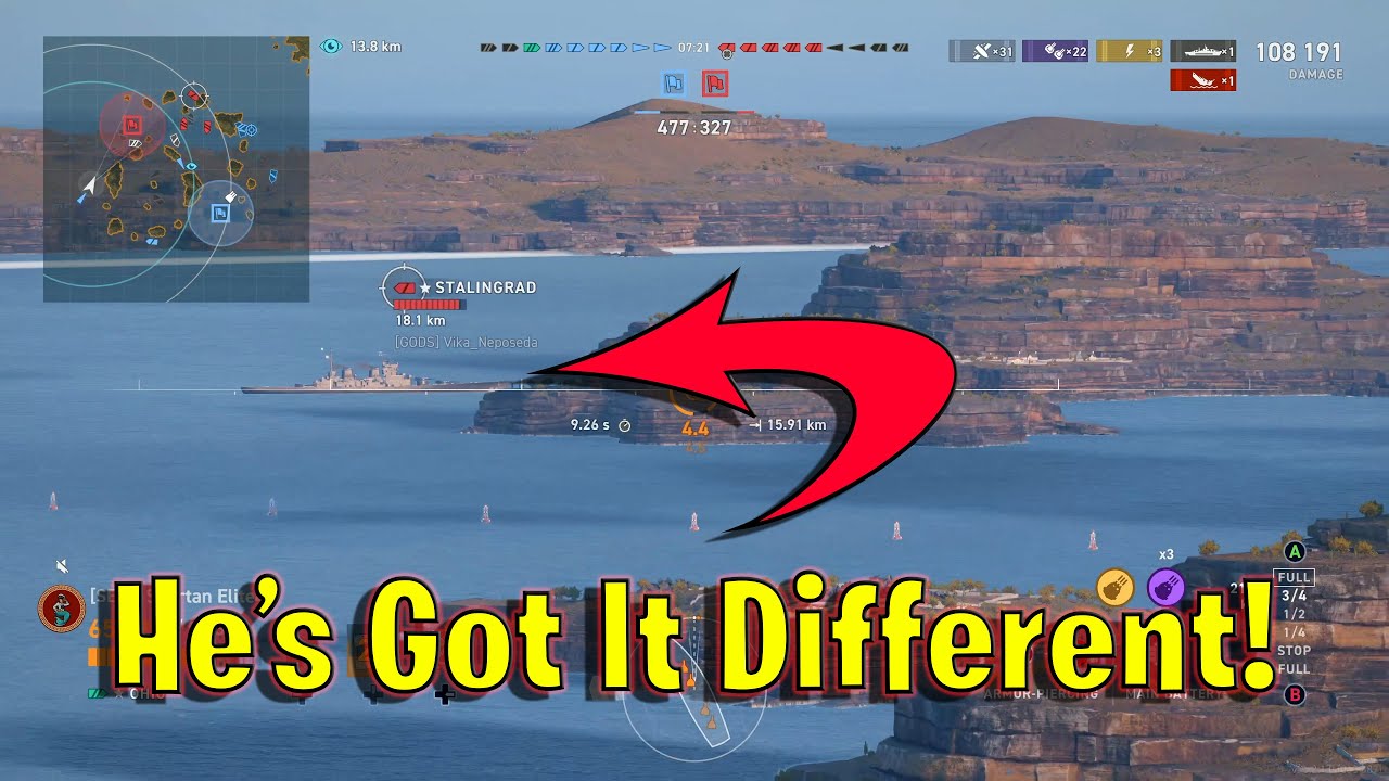 Some Folks Just Got it Different! (World of Warships Legends)