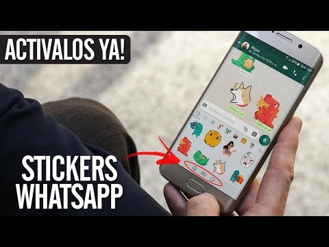 Como Activar los Nuevos STICKERS de WhatsApp 2018