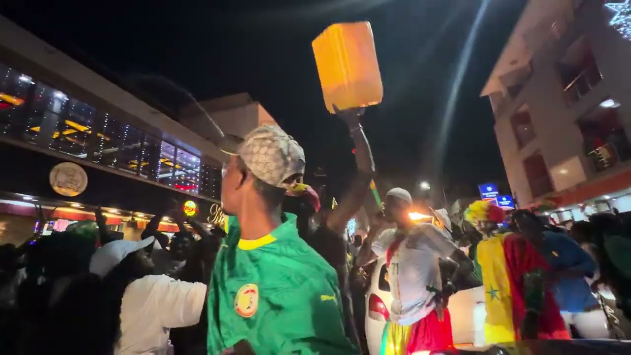 Senegal- AFCON 2026 victory celebration