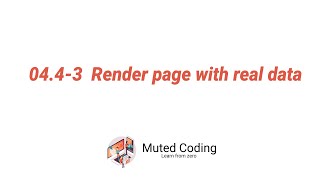 04.43 Render page with data - Build Full Ecommerce Site - Using React, Redux, Node.js and MongoDB