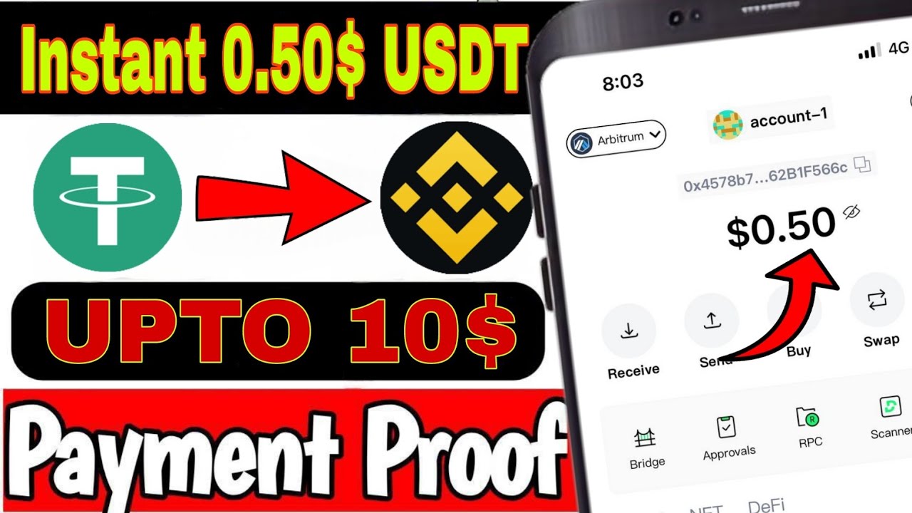 Fox Wallet | Instant 0.5$ Upto 10$ | Do Unlimited No Kyc | No Diposit | No Ip 🤑🤑