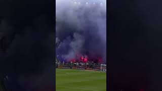 Anderlecht fans CRAZY pyro show before their cup final game against Royale Union Saint-Gilloise