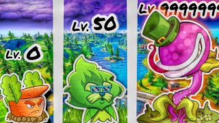 Max level upgrade Merge Plants gameplay
