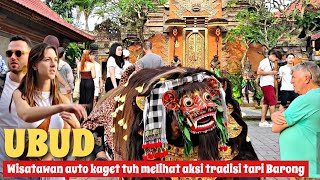 The World's Best Island Traditions Ubud Bali‼️Only Here‼️Bali Barong Dance Witnessed by Tourists‼️