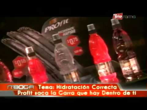 Hidratación correcta Profit saca la Garra que hay dentro de ti