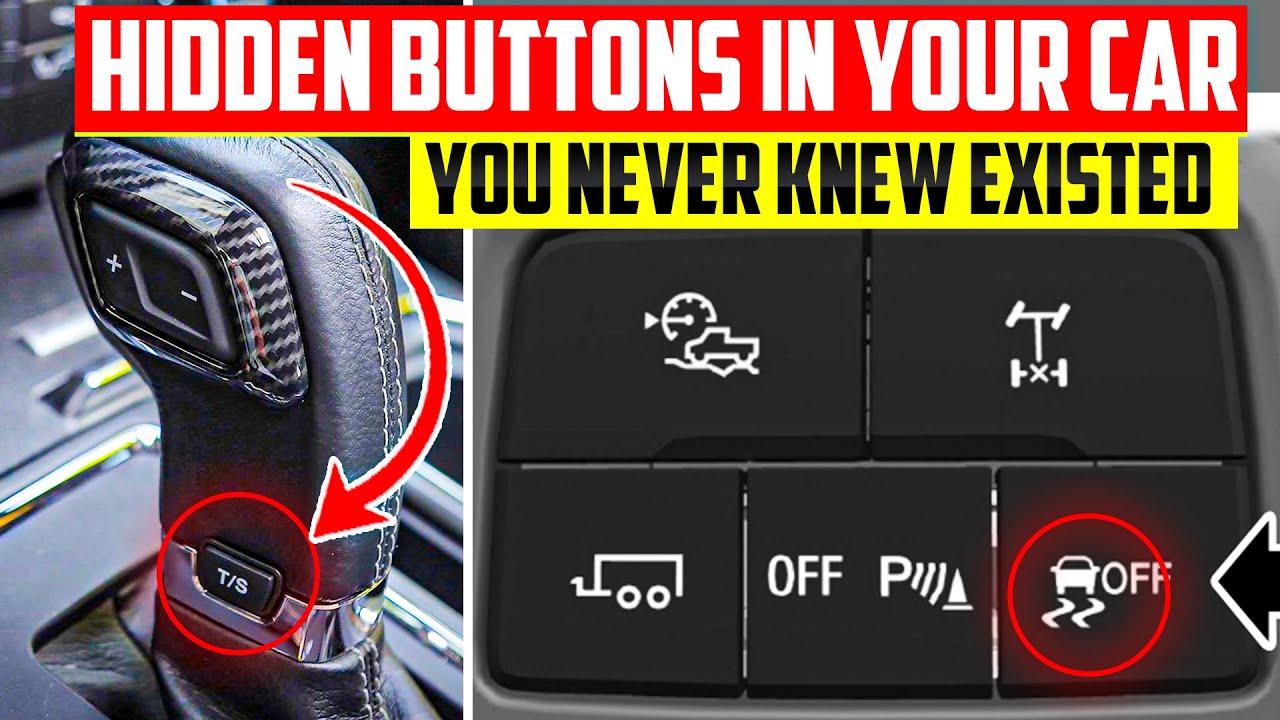 10 SECRET Car Features No One Knows About - YouTube