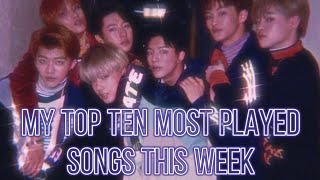 Junes top ten most played songs this week