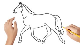 Comment Dessiner Un Cheval