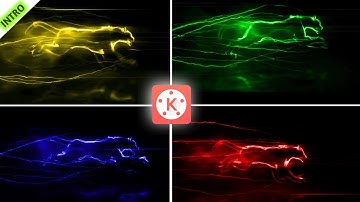 How To Make Running Panther Intro In Kinemaster | How To Make Gaming Intro In Kinemaster Android