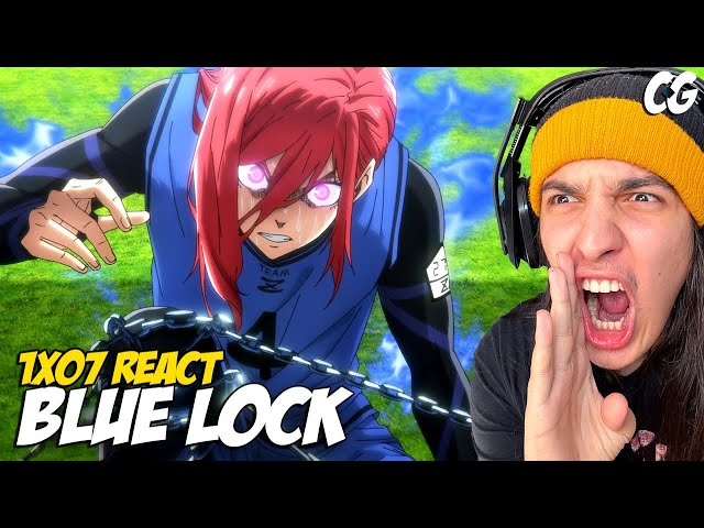 CHIGUIRI É BRABO DEMAIS! - React Blue Lock EP 7 