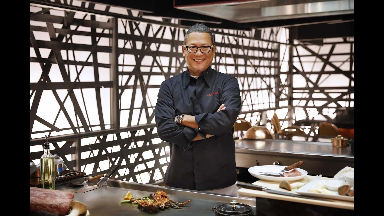 Iron Chef Masaharu Morimoto Debuts First Las Vegas Restaurant At Mgm Grand Youtube