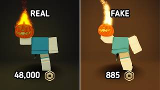 Fake headless And Korblox (UNDER 1,000 ROBUX)