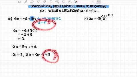 8.5 Using Recursive Rules with Sequences (Part 2)