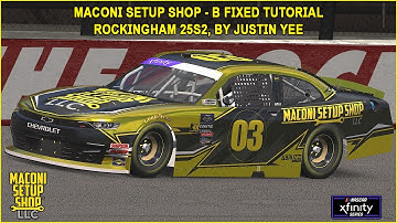 iRacing Maconi B-Fixed Rockingham Guide to Qualifying and Race 25S2