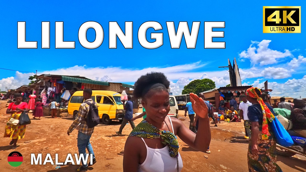 Лилонгве – Прогулка по Area 2, Старому городу и местной жизни столицы Малави 🇲🇼 январь 2026 [4K]